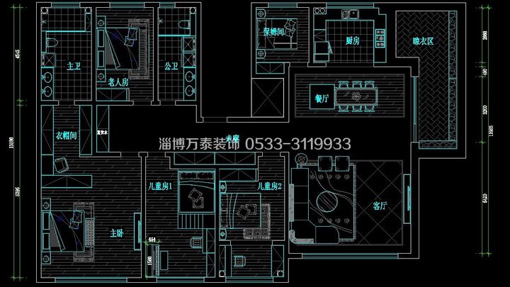 龍泰貴府現代風格設計案例